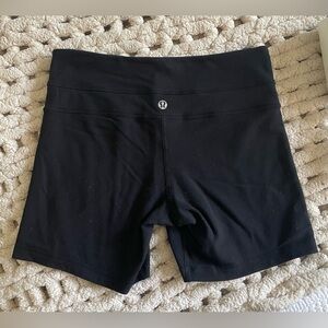 Black Lululemon Biker Shorts